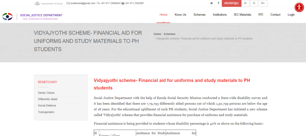 Kerala Vidyajyothi Scheme