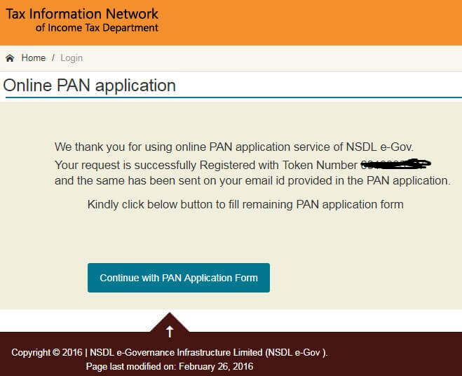 pan card apply online