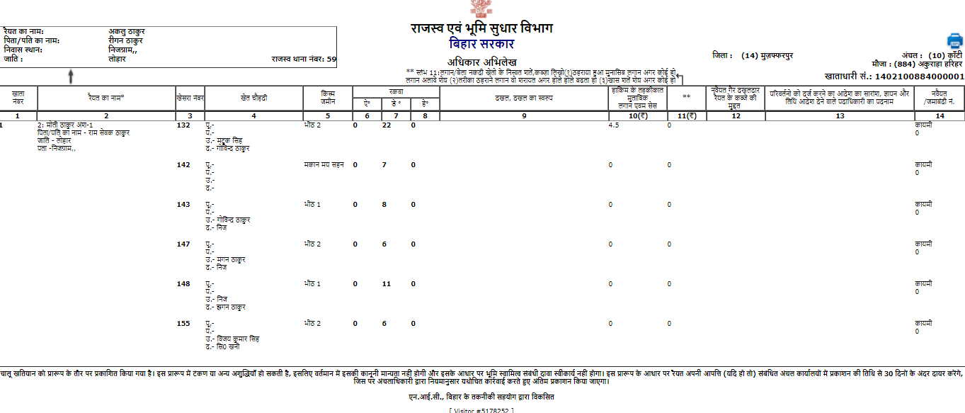 how-to-see-bihar-land-record-irc-bhulekh-bihar-onlineservicess