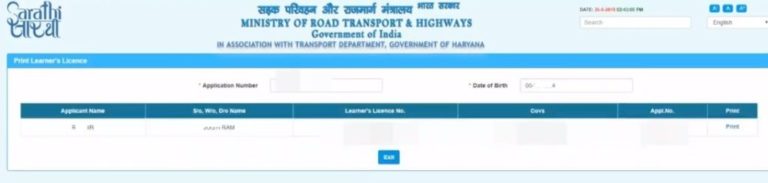 how to get soft copy of driving license online