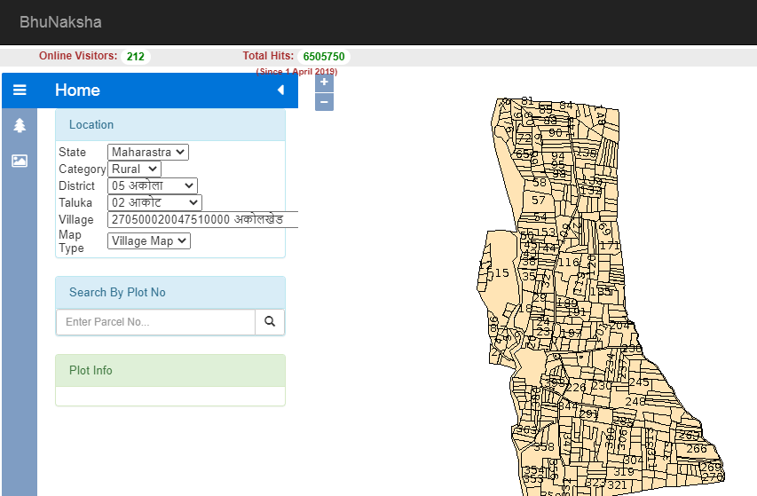 bhulekh bhubaneswar map