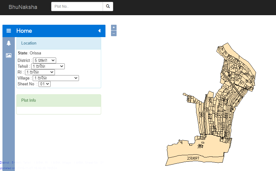 bhunaksha odisha map