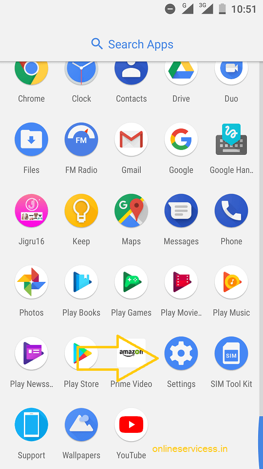 android phone dialer app not visible
