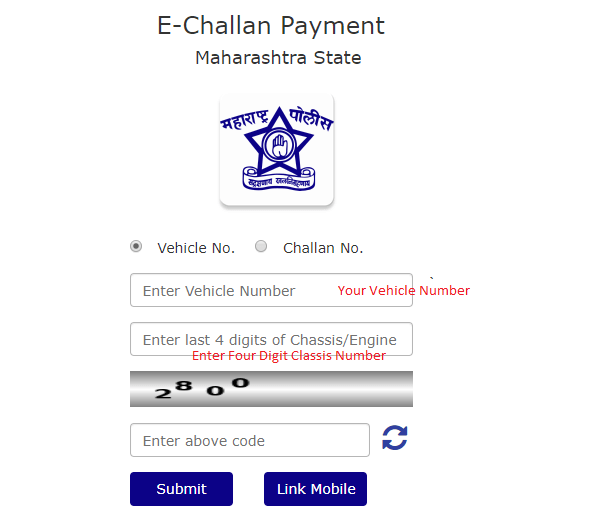  e Challan Maharashtra traffic police