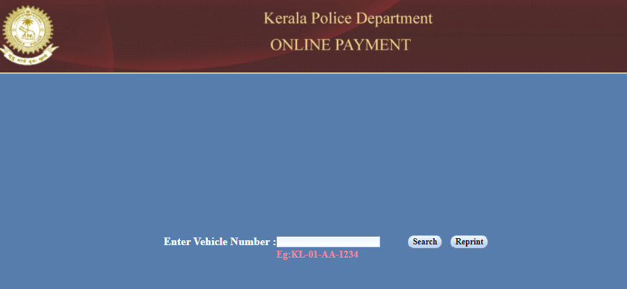 Pay Traffic Challan online in Kerala – e challan kerala