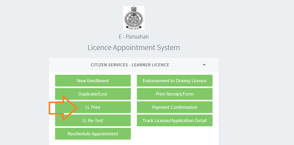 find learner licence in mp