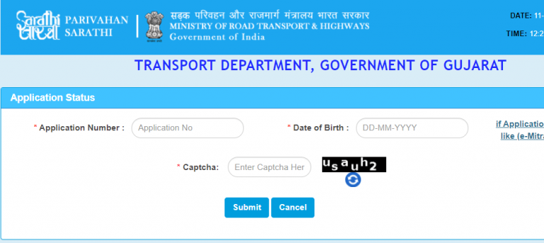 punjab driving licence online apply