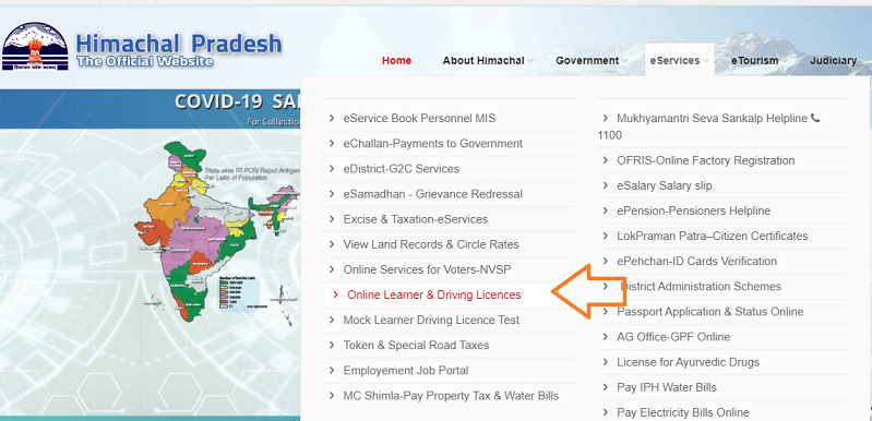 dl status himachal pradesh