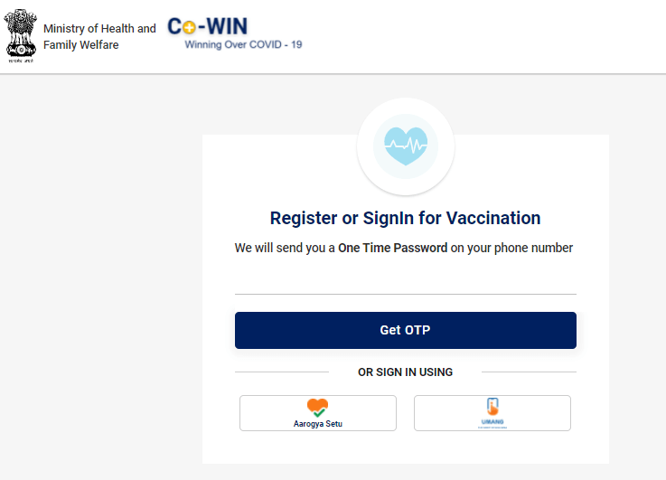 registration for covid vaccine