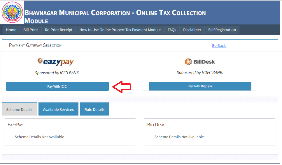 Pay Property Tax online in Bhavnagar