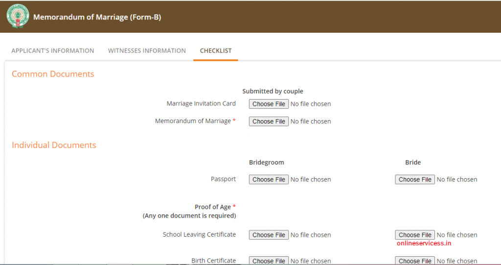 marriage registration andhra pradesh