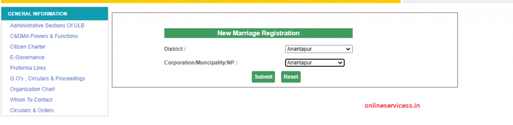 marriage registration andhra pradesh