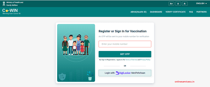 cowin.gov.in login