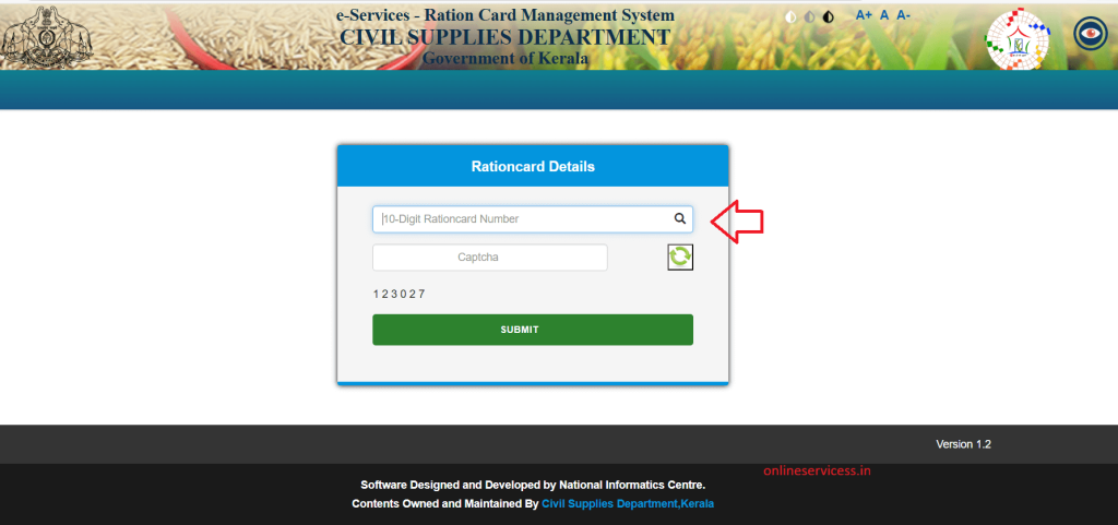 download kerala ration card