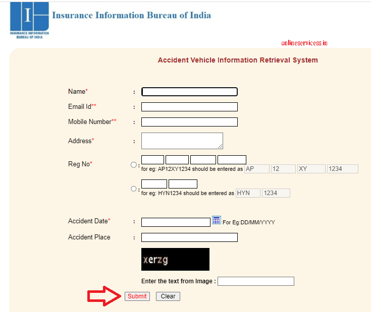 check car insurance validity via iib