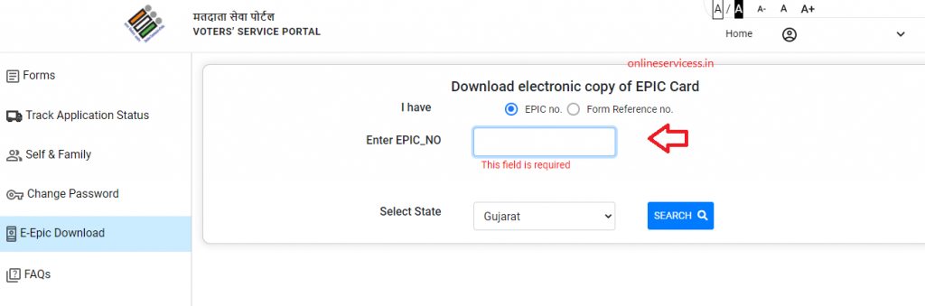 download voter id card soft copy 