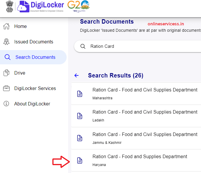 download haryana ration card