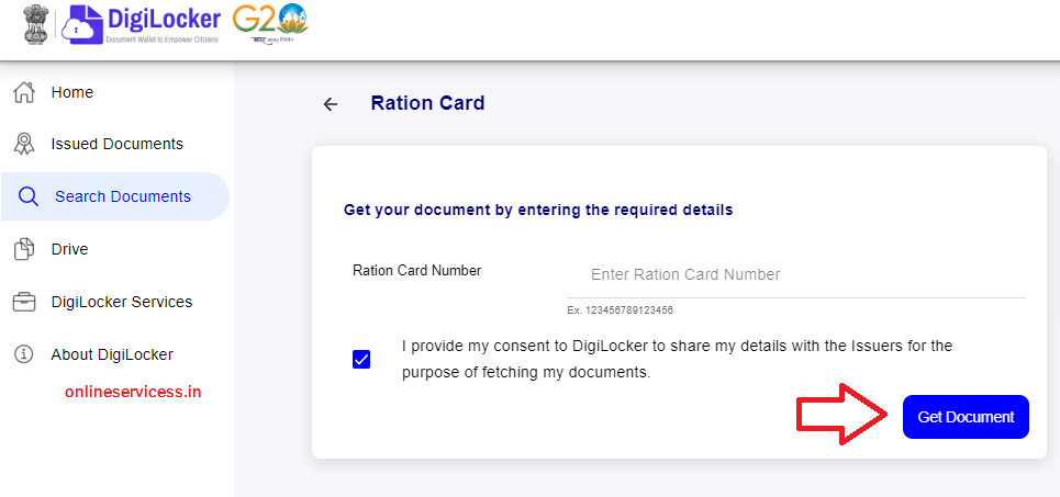 download ration card kerala