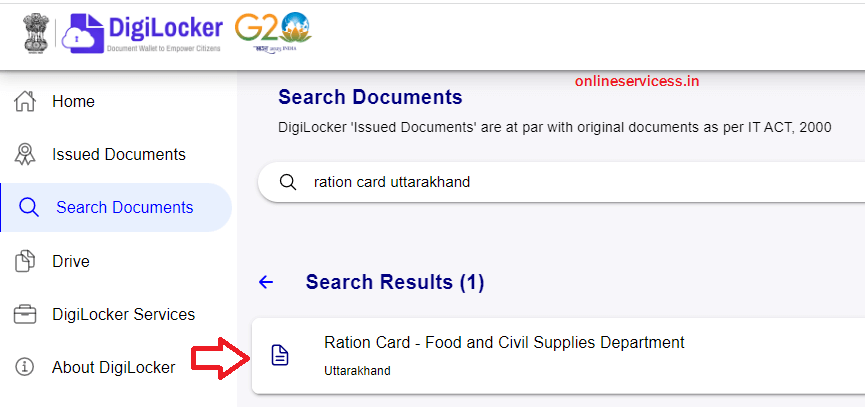 download ration card uttarakhand