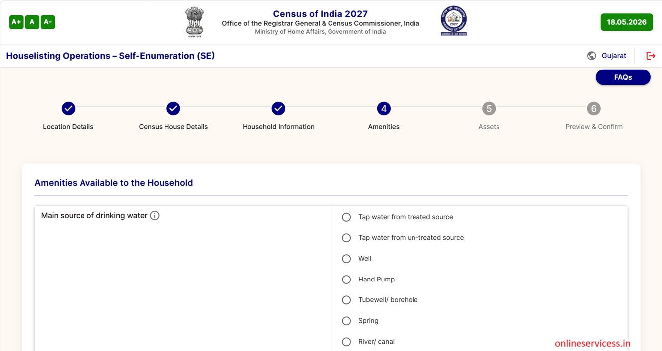 self-enumeration census fill details